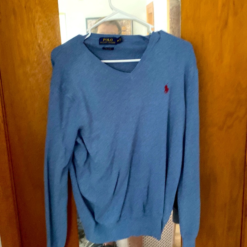 Mens medium Polo Ralph Lauren V neck sweater